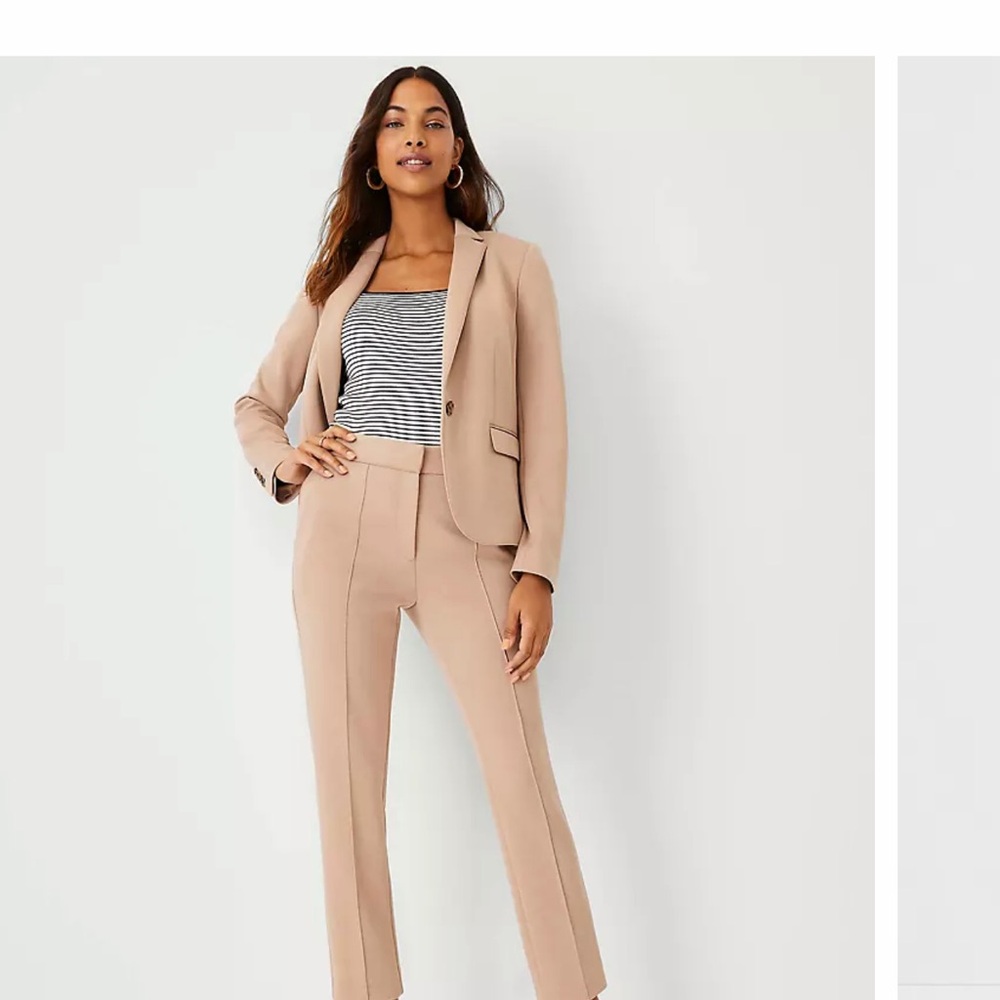 Ann Taylor NWT Women's Tan Ankle Pant